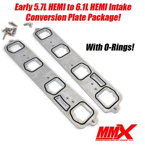 5.7 Early to 6.1 Hemi Intake Adapter Spacers 5.7 Early to 6.1 Hemi Intake Adapter Spacers